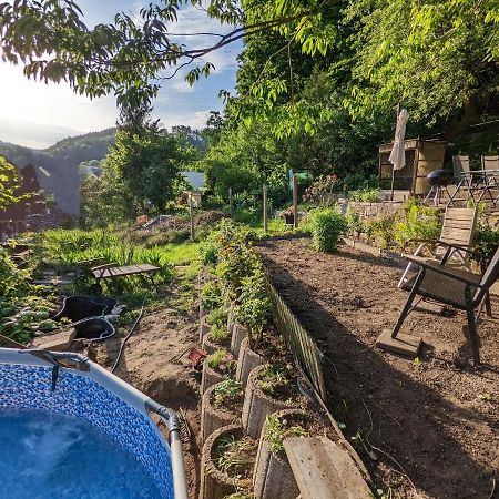 Urlaubsmagie - Bad Schandau Fusslaufig, Garten, Pool - R1 Rathmannsdorf Luaran gambar