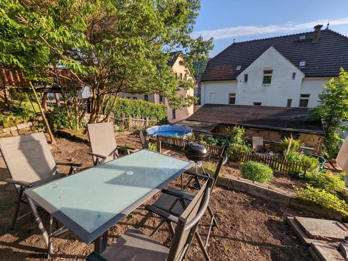 Urlaubsmagie - Bad Schandau Fusslaufig, Garten, Pool - R1 Rathmannsdorf Luaran gambar