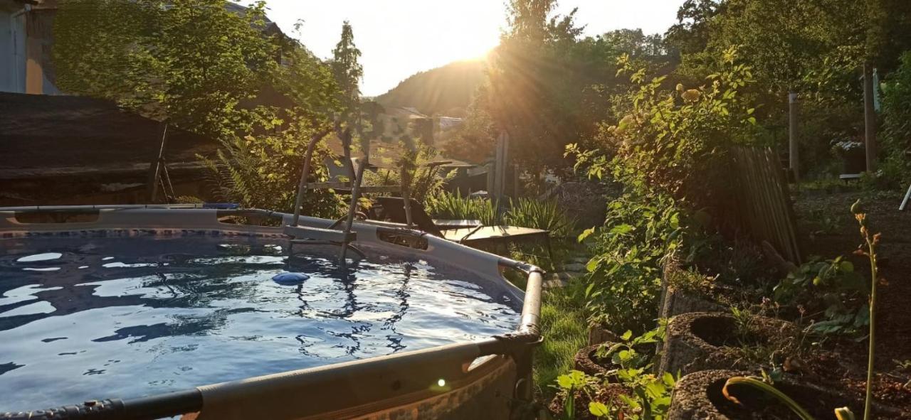 Urlaubsmagie - Bad Schandau Fusslaufig, Garten, Pool - R1 Rathmannsdorf Luaran gambar